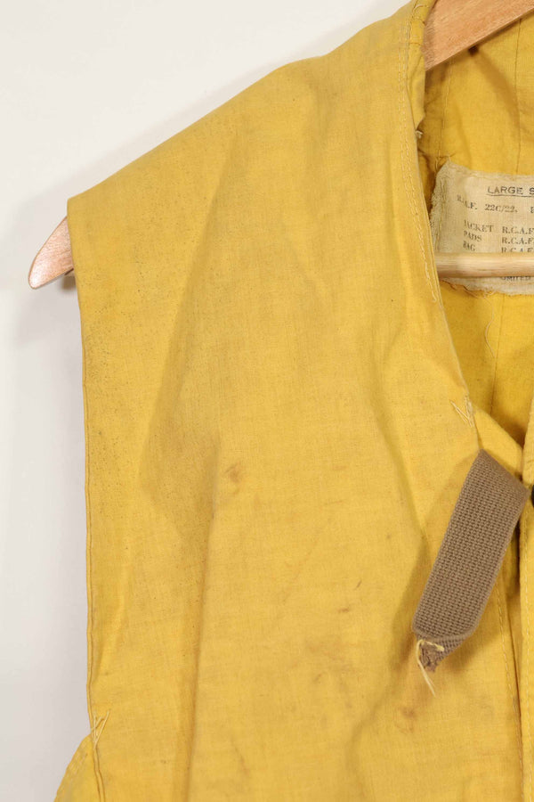 1930年代〜40年代　RCAF　王立カナダ空軍　パイロット用　サバイバルベスト　中古品