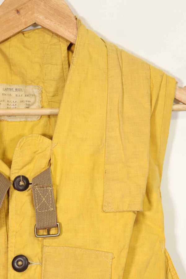 1930年代〜40年代　RCAF　王立カナダ空軍　パイロット用　サバイバルベスト　中古品