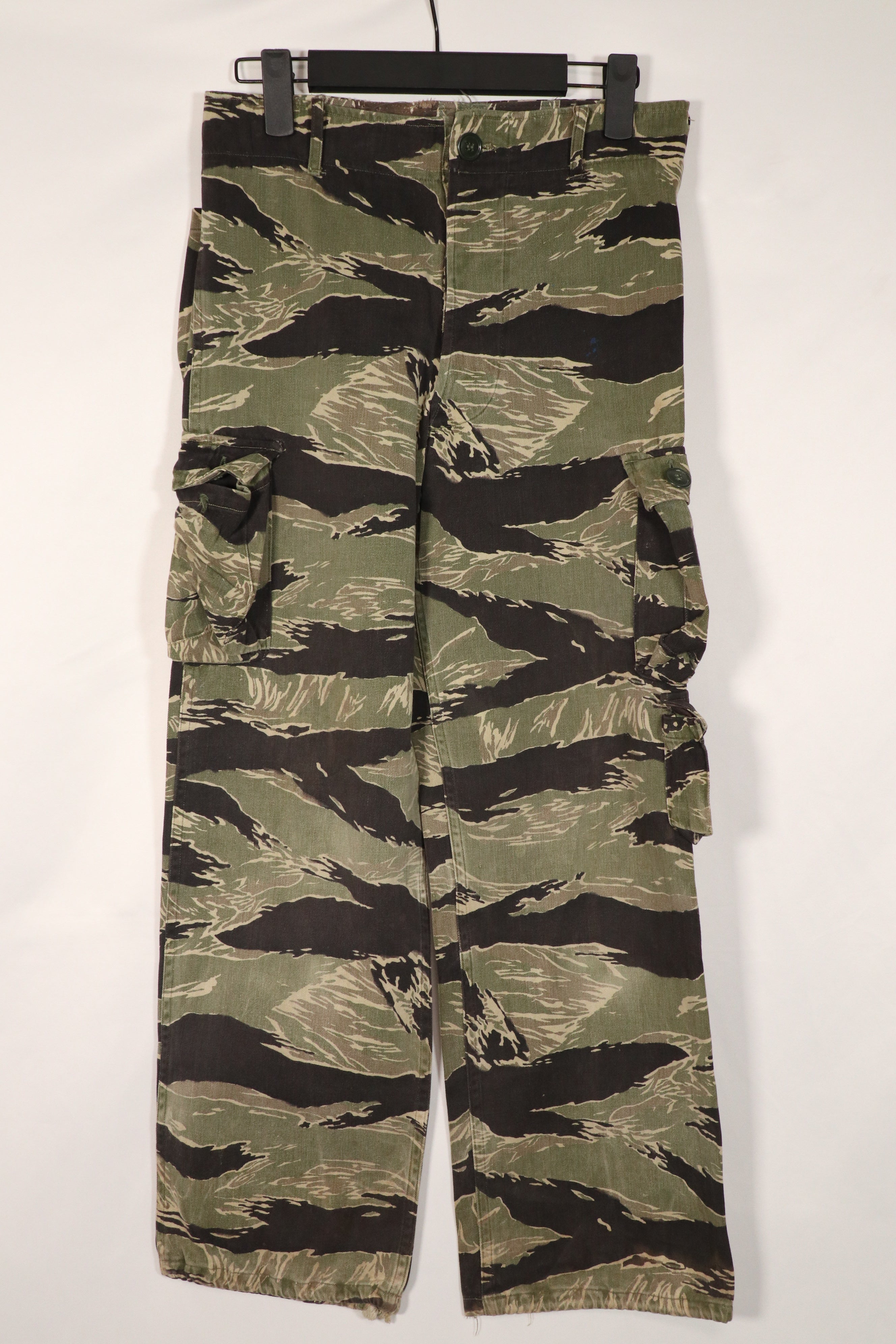 正品冲绳虎纹裤，AS码，小号，二手