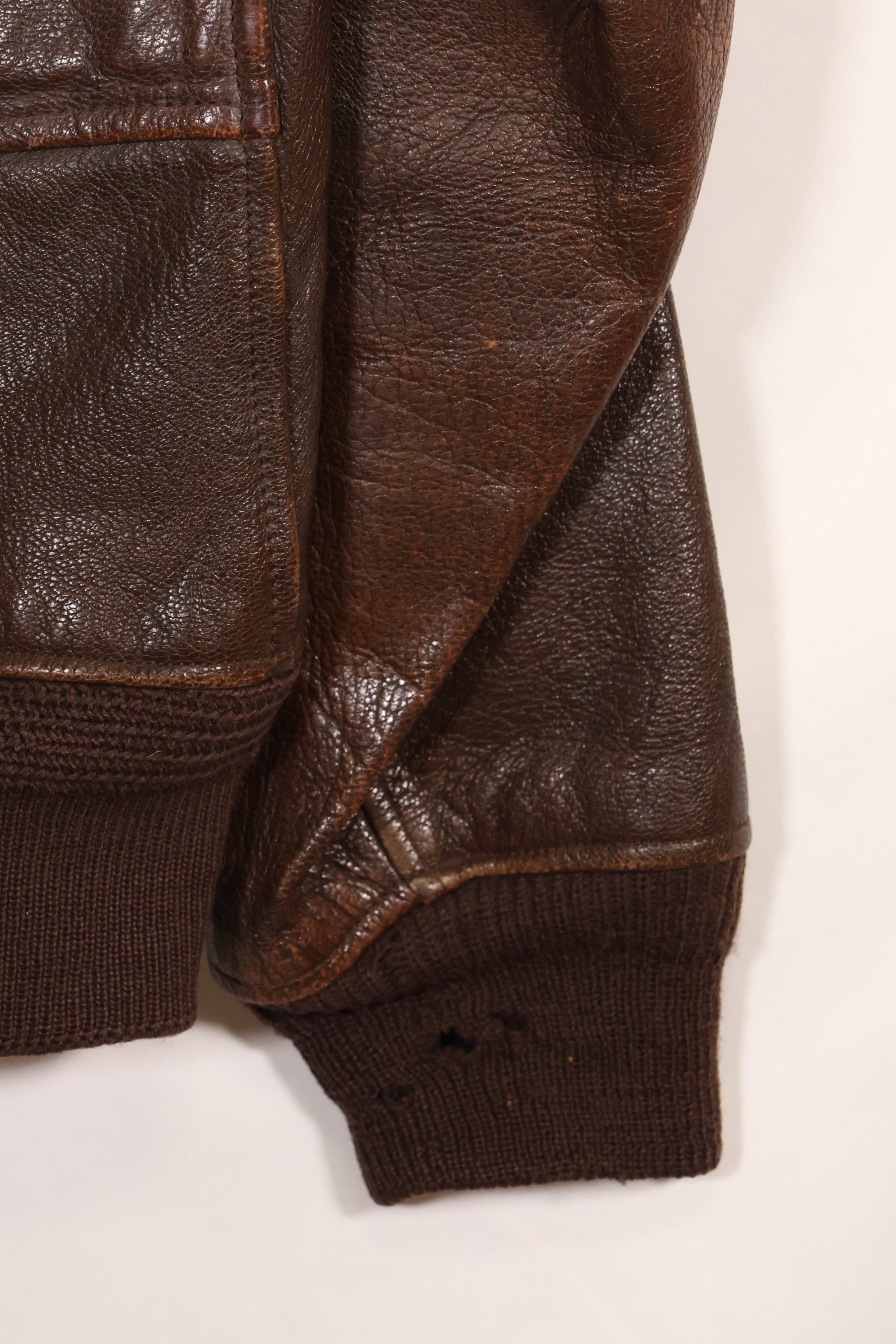 Circa 1943-45 US Navy AN-J-3a flight jacket, rare, good condition, used.