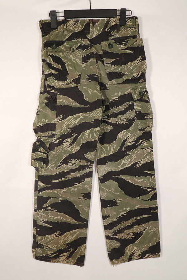 実物　沖縄タイガー　タイガーストライプ　パンツ　A-S　小さいサイズ　中古品