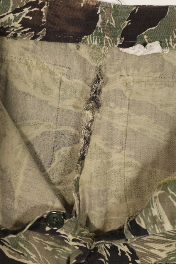 正品冲绳虎纹裤，AS码，小号，二手