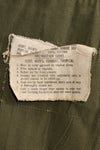 1966-67 S-R 3rd Model Jungle Fatigue Jacket MACV Medic with first patch used