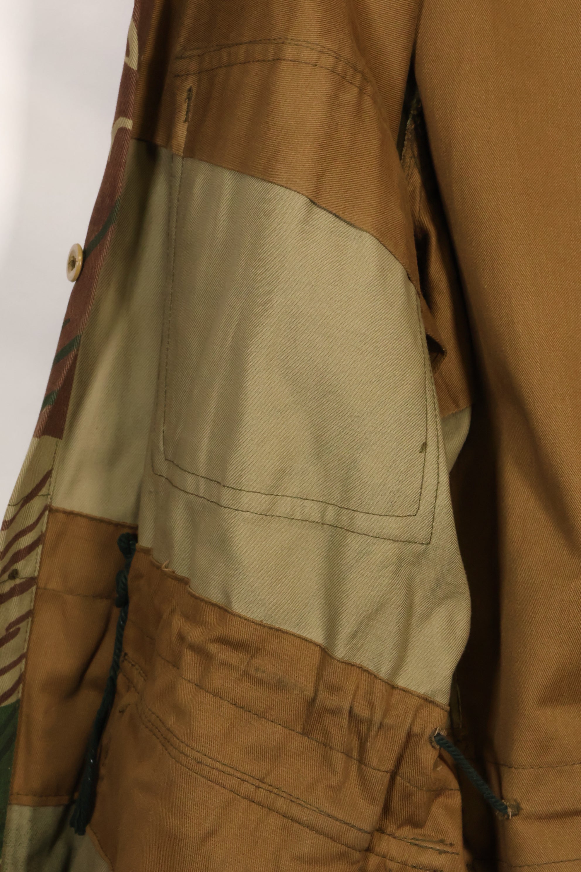 実物　ローデシア軍　ローデシア迷彩　4つポケット　ジャケット　退色あり　中古品