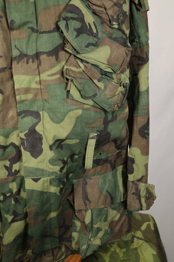 実物　1970年　アメリカ海軍　NAVY SEAL Float Coat Radio Man Used