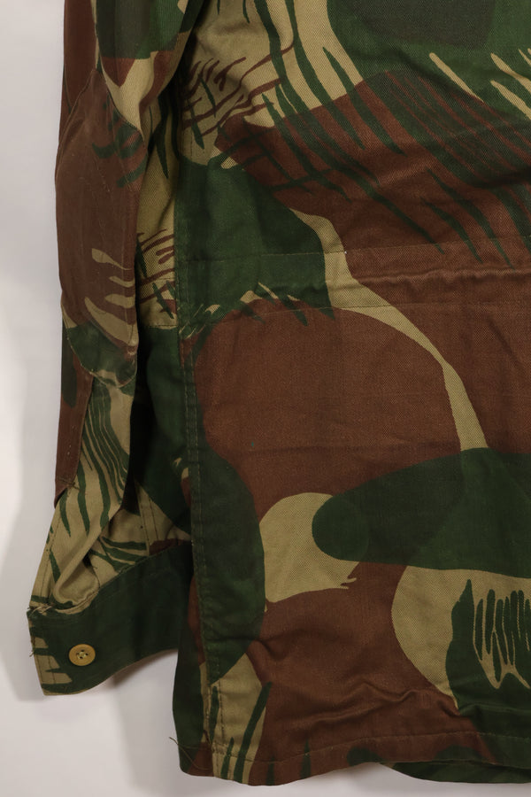 実物　ローデシア軍　ローデシア迷彩　4つポケット　ジャケット　退色あり　中古品