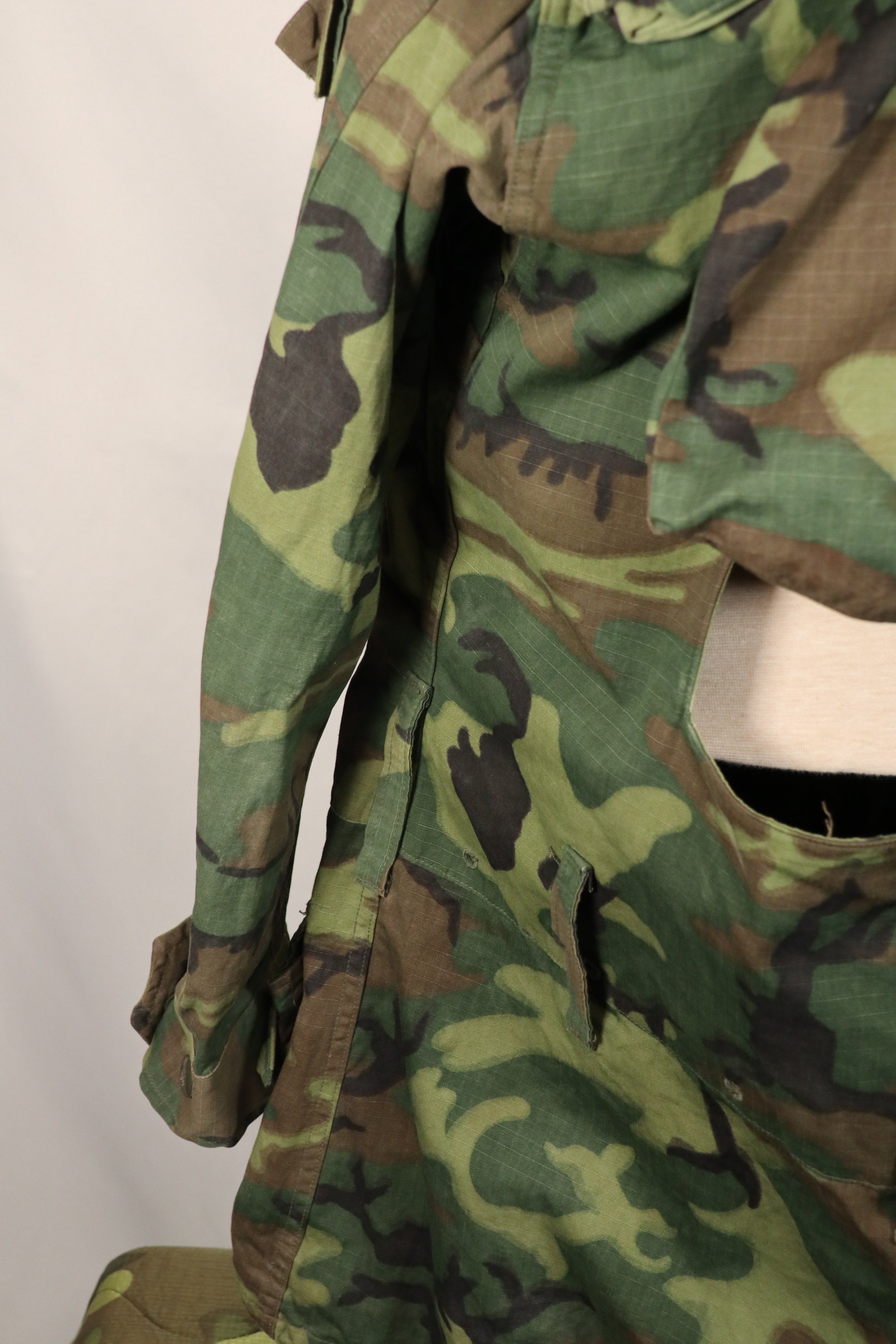 実物　1970年　アメリカ海軍　NAVY SEAL Float Coat Radio Man Used