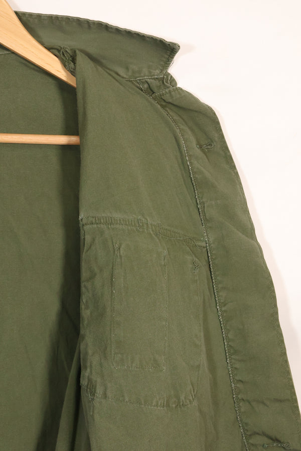 Estimated circa 1965 S-R 2nd Model Jungle Fatigue Jacket, used with holes.