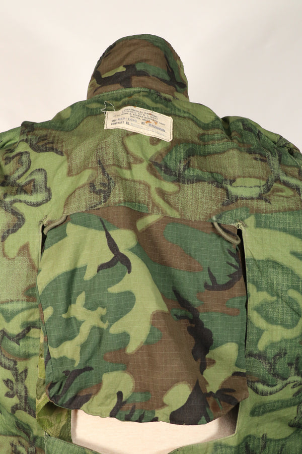 実物　1970年　アメリカ海軍　NAVY SEAL Float Coat Radio Man Used