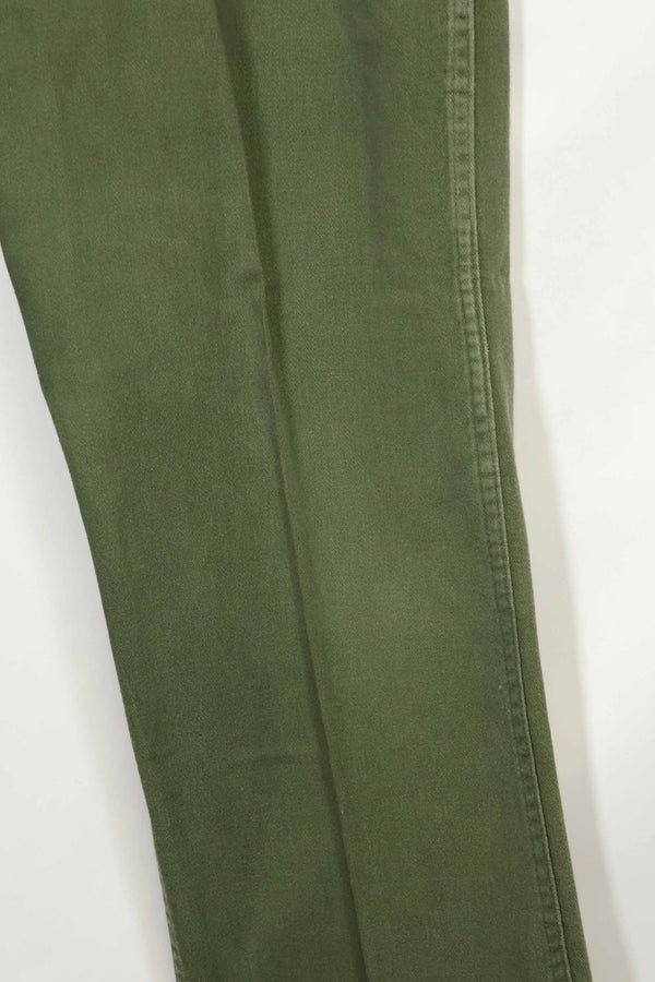 1970年代ロット　個人調達品　OG-107 ユーティリティパンツ　ベイカーパンツ　36x30　中古品　A