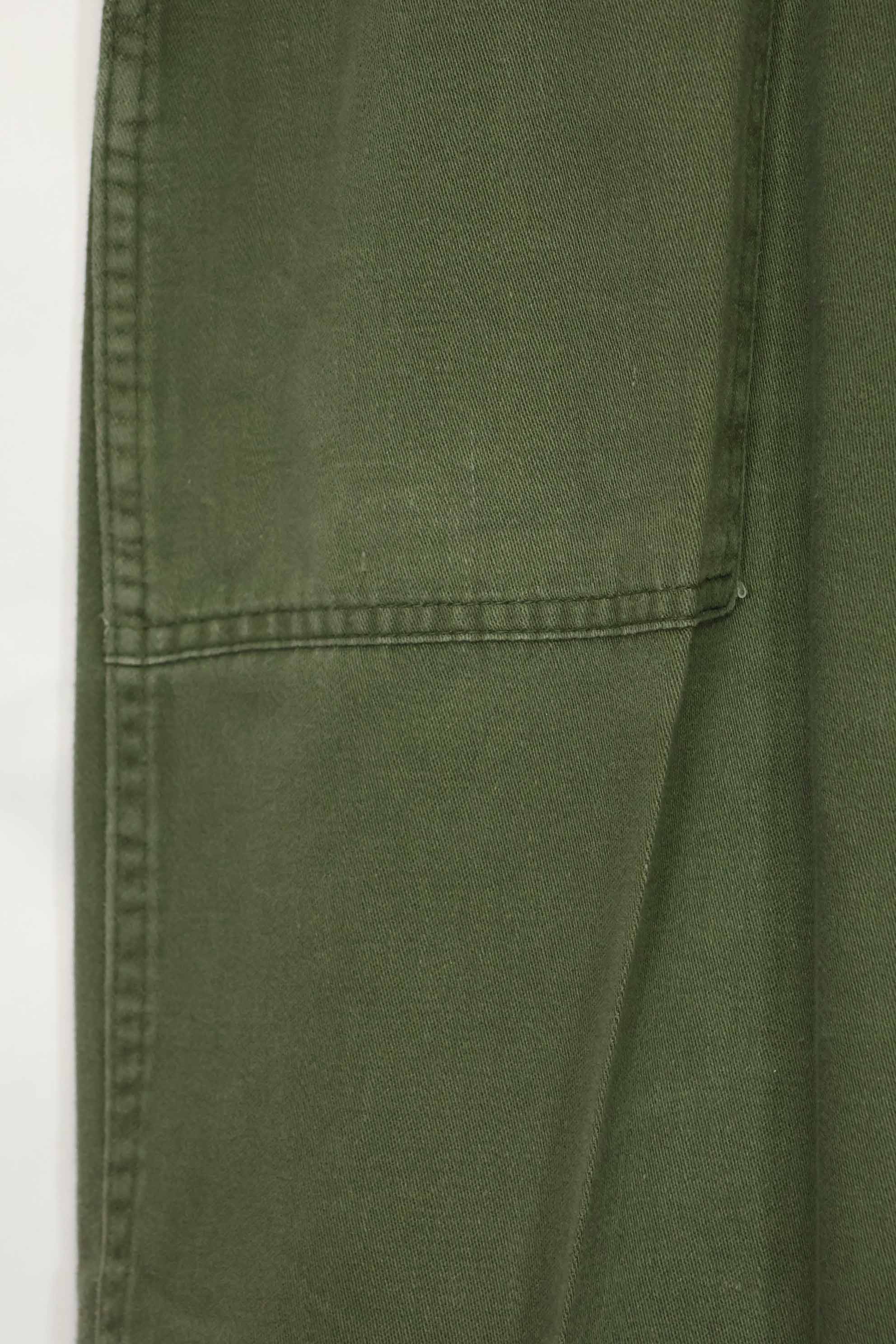 1970年代ロット　個人調達品　OG-107 ユーティリティパンツ　ベイカーパンツ　36x30　中古品　A