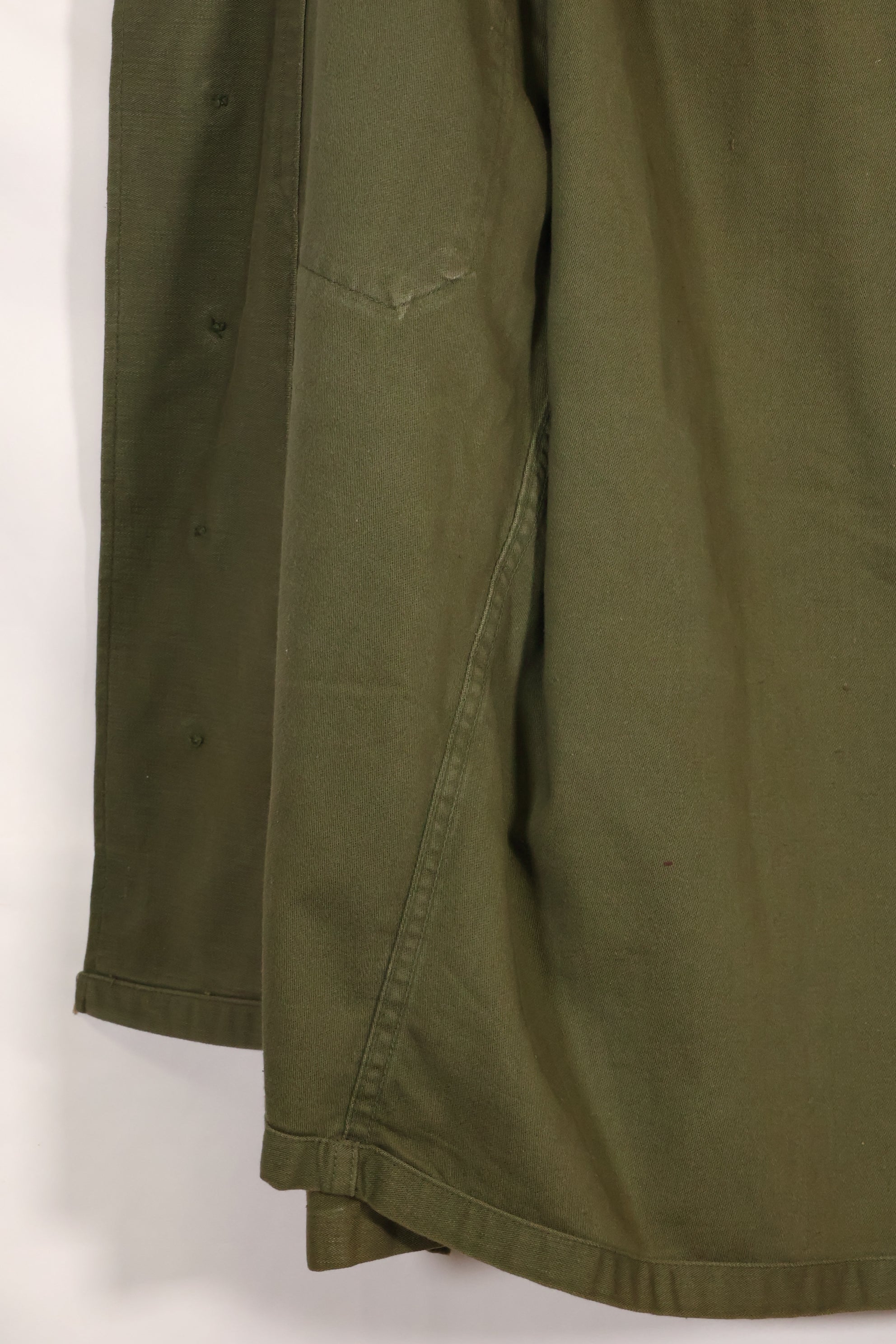 1962年契約　グリーンベレー　OG-107 ユーティリティシャツ　パッチ初付け品　中古品