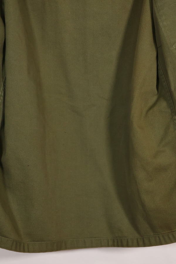 1962年契約　グリーンベレー　OG-107 ユーティリティシャツ　パッチ初付け品　中古品