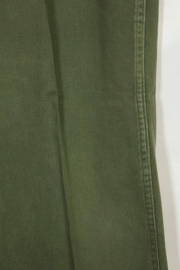 1970年代ロット　個人調達品　OG-107 ユーティリティパンツ　ベイカーパンツ　36x30　中古品　A