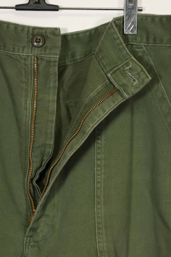 1970年代ロット　個人調達品　OG-107 ユーティリティパンツ　ベイカーパンツ　36x30　中古品　A