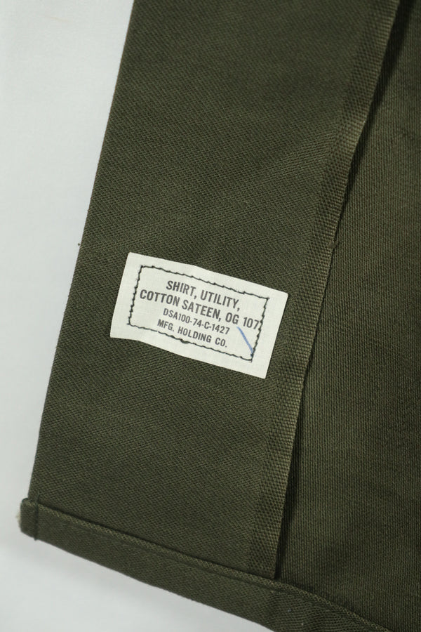 正品 1974 年 OG-107 工装衬衫，全新库存，尺码 16.5/2，32 码，宽松版型