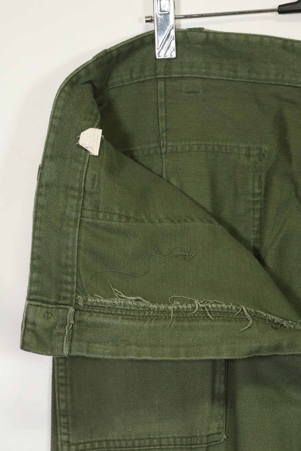 1970年代ロット　個人調達品　OG-107 ユーティリティパンツ　ベイカーパンツ　36x30　中古品　A