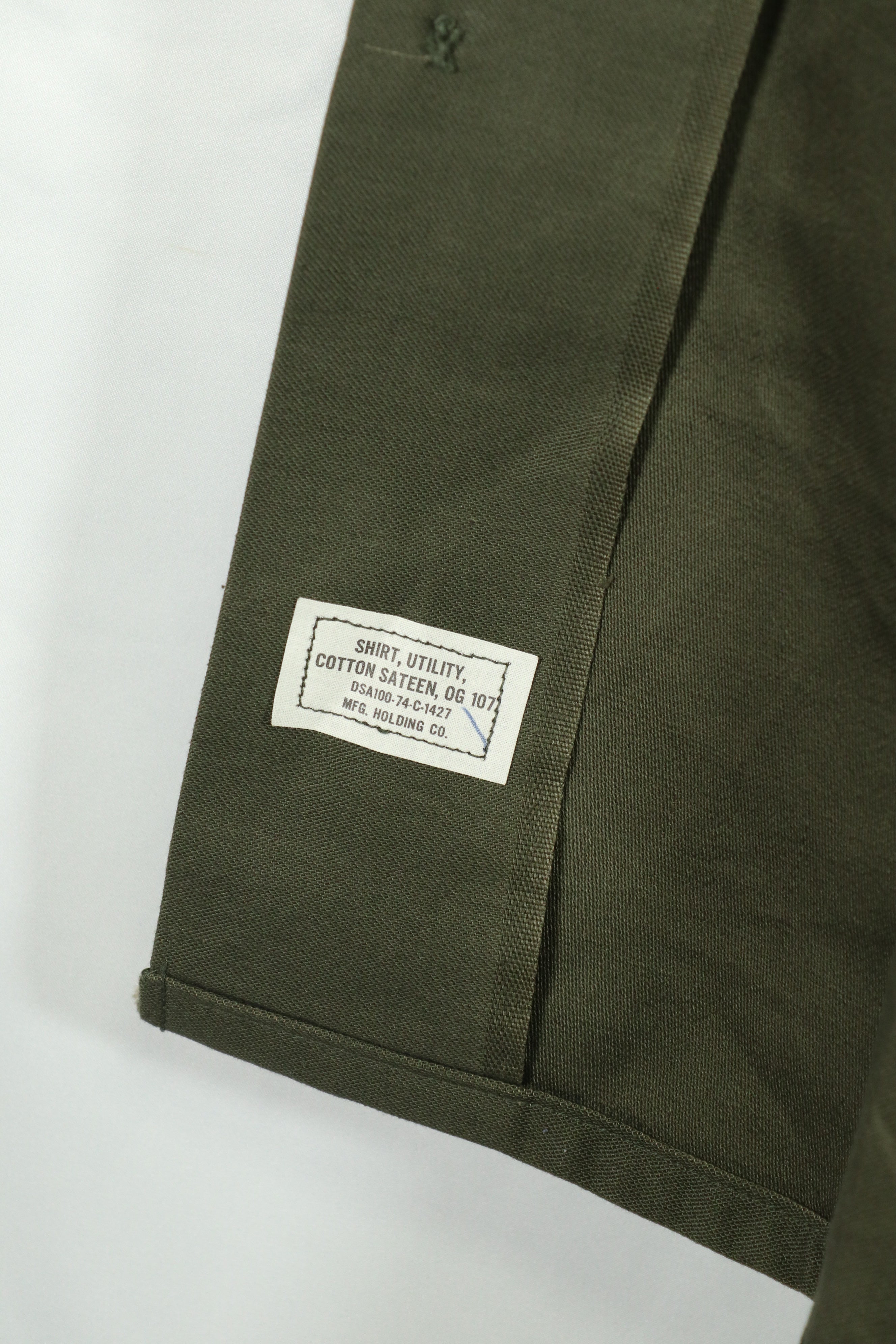 正品 1974 年 OG-107 工装衬衫，全新库存，尺码 16.5/2，32 码，宽松版型