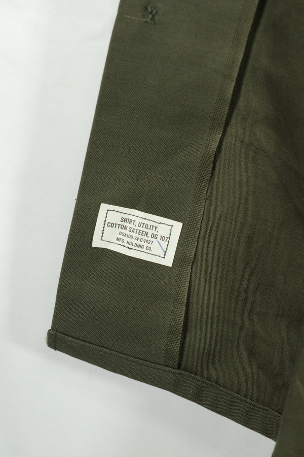 正品 1974 年 OG-107 工装衬衫，全新库存，尺码 16.5/2，32 码，宽松版型