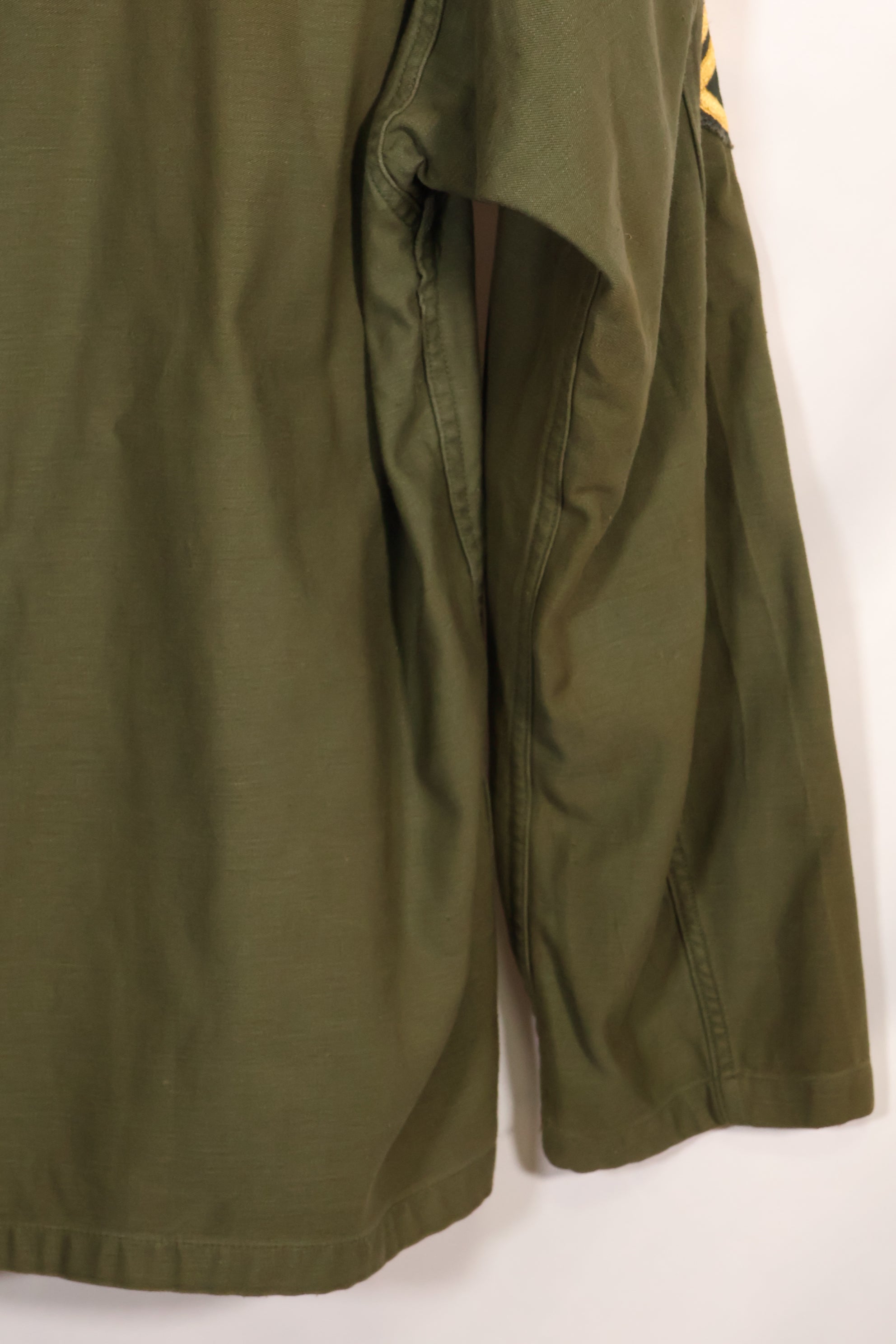 1962年契約　グリーンベレー　OG-107 ユーティリティシャツ　パッチ初付け品　中古品