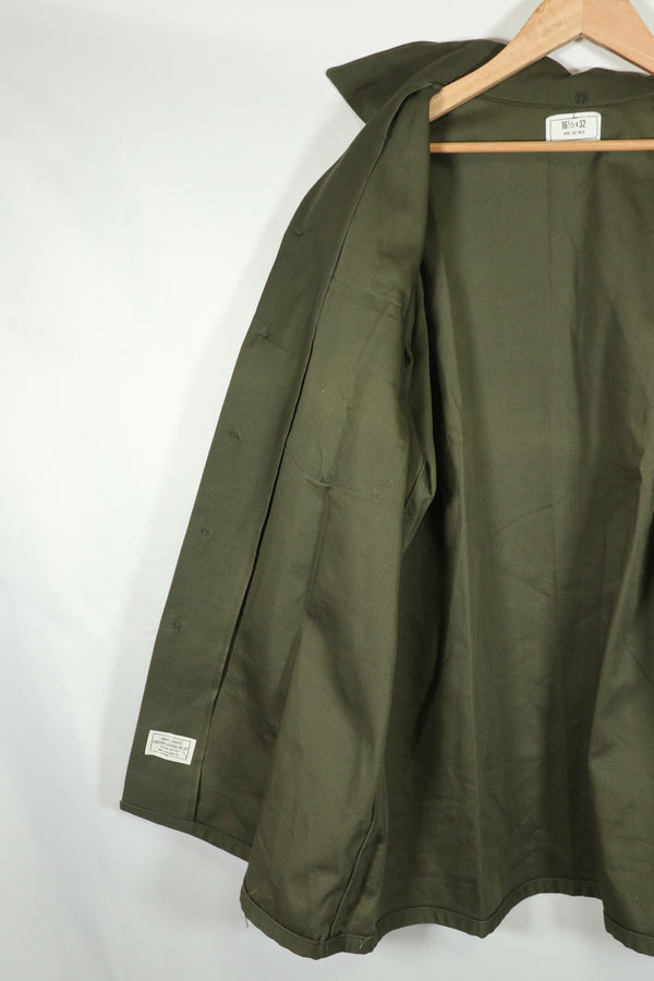 正品 1974 年 OG-107 工装衬衫，全新库存，尺码 16.5/2，32 码，宽松版型