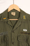 1960年代〜70年代　OG-107 ユーティリティシャツ　陸軍空挺兵士　パッチ初付け　中古品