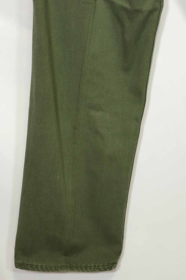 1970年代ロット　個人調達品　OG-107 ユーティリティパンツ　ベイカーパンツ　36x30　中古品　A