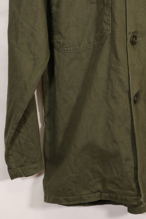 1960年代〜70年代　OG-107 ユーティリティシャツ　陸軍空挺兵士　パッチ初付け　中古品