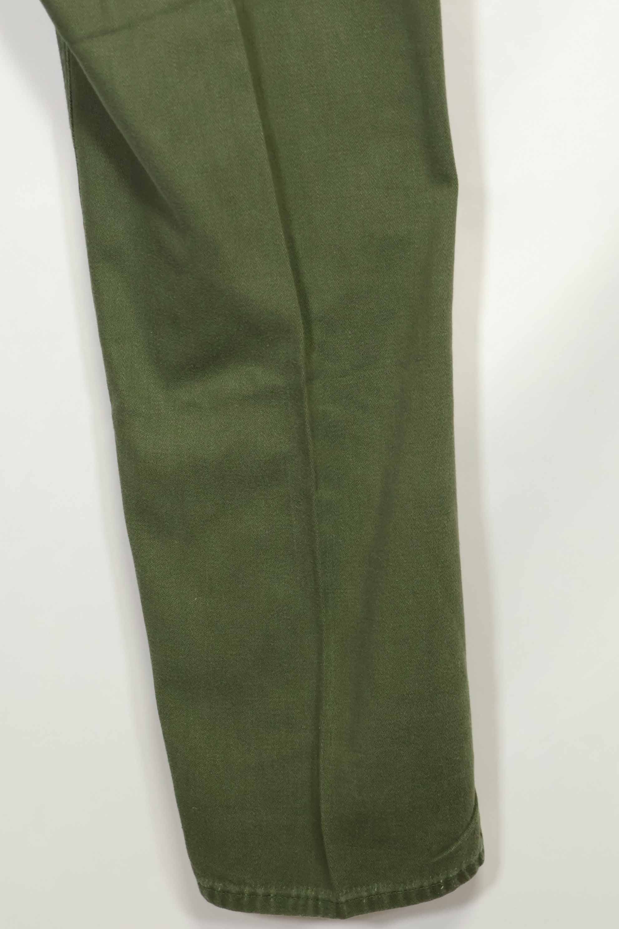 1970年代ロット　個人調達品　OG-107 ユーティリティパンツ　ベイカーパンツ　36x30　中古品　A