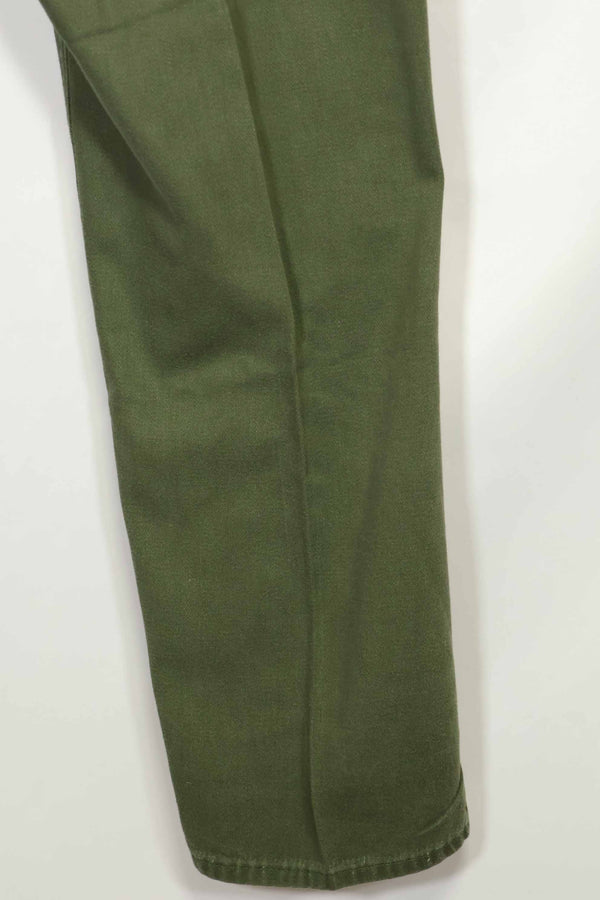 1970年代ロット　個人調達品　OG-107 ユーティリティパンツ　ベイカーパンツ　36x30　中古品　A
