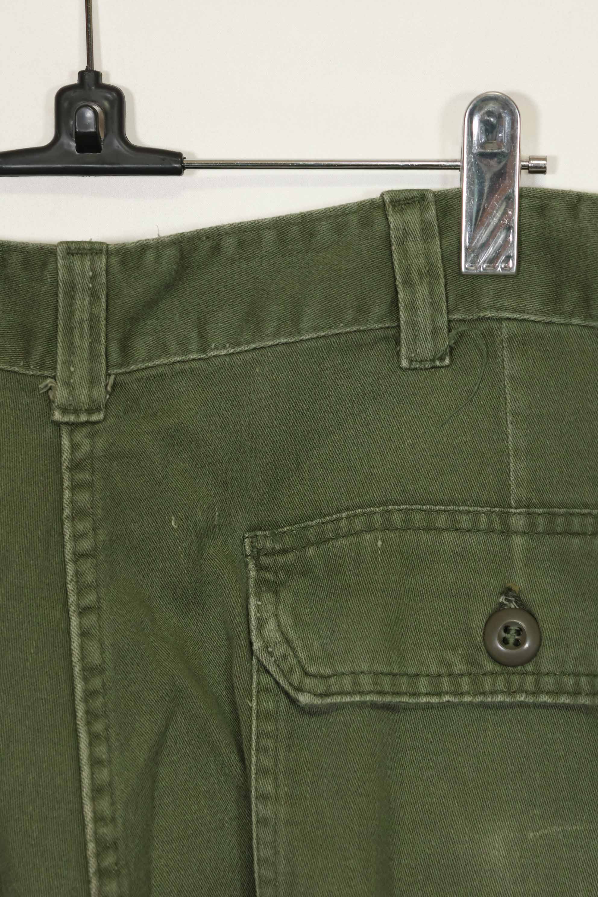 1970年代ロット　個人調達品　OG-107 ユーティリティパンツ　ベイカーパンツ　36x30　中古品　A