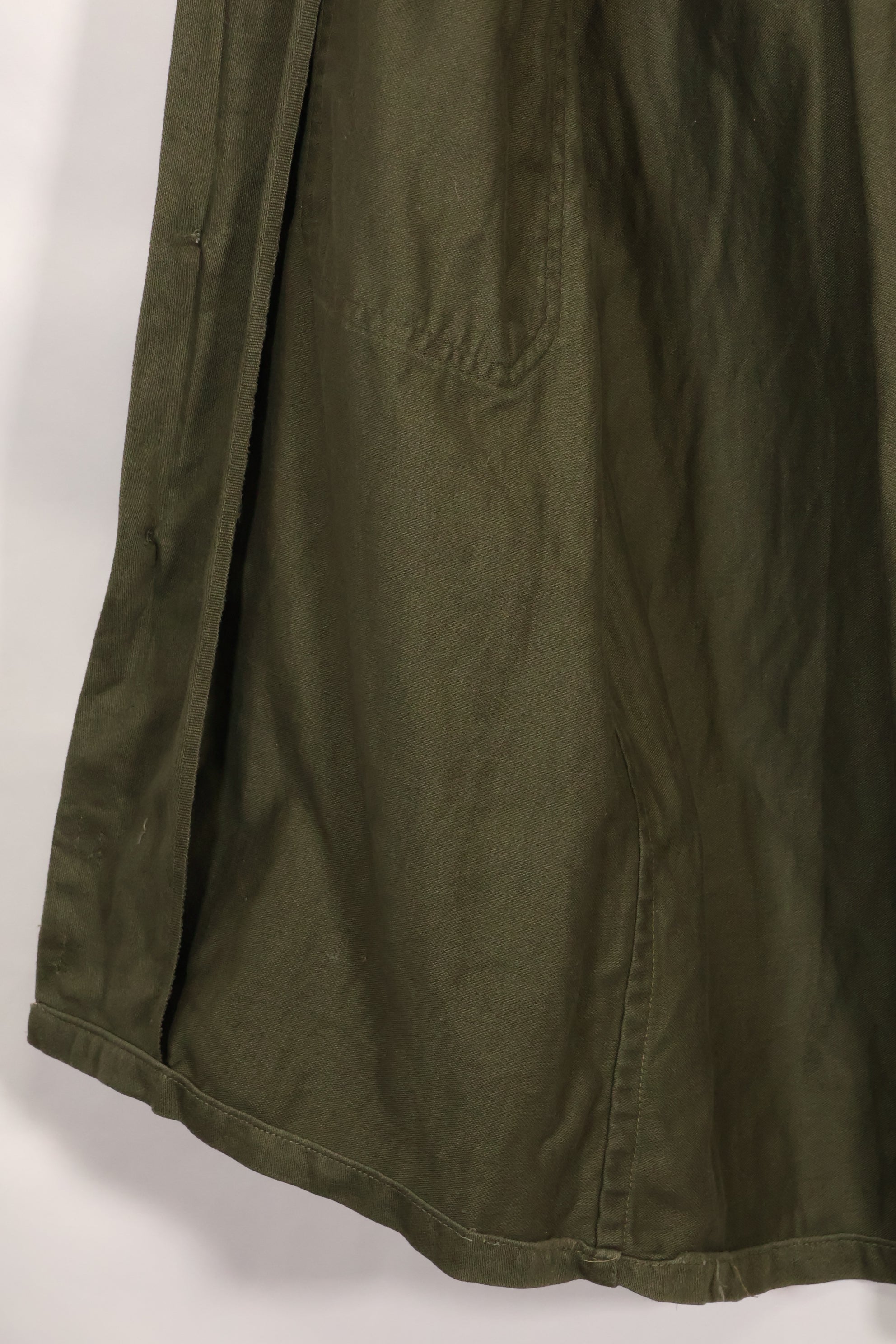 1960年代〜70年代　OG-107 ユーティリティシャツ　陸軍空挺兵士　パッチ初付け　中古品