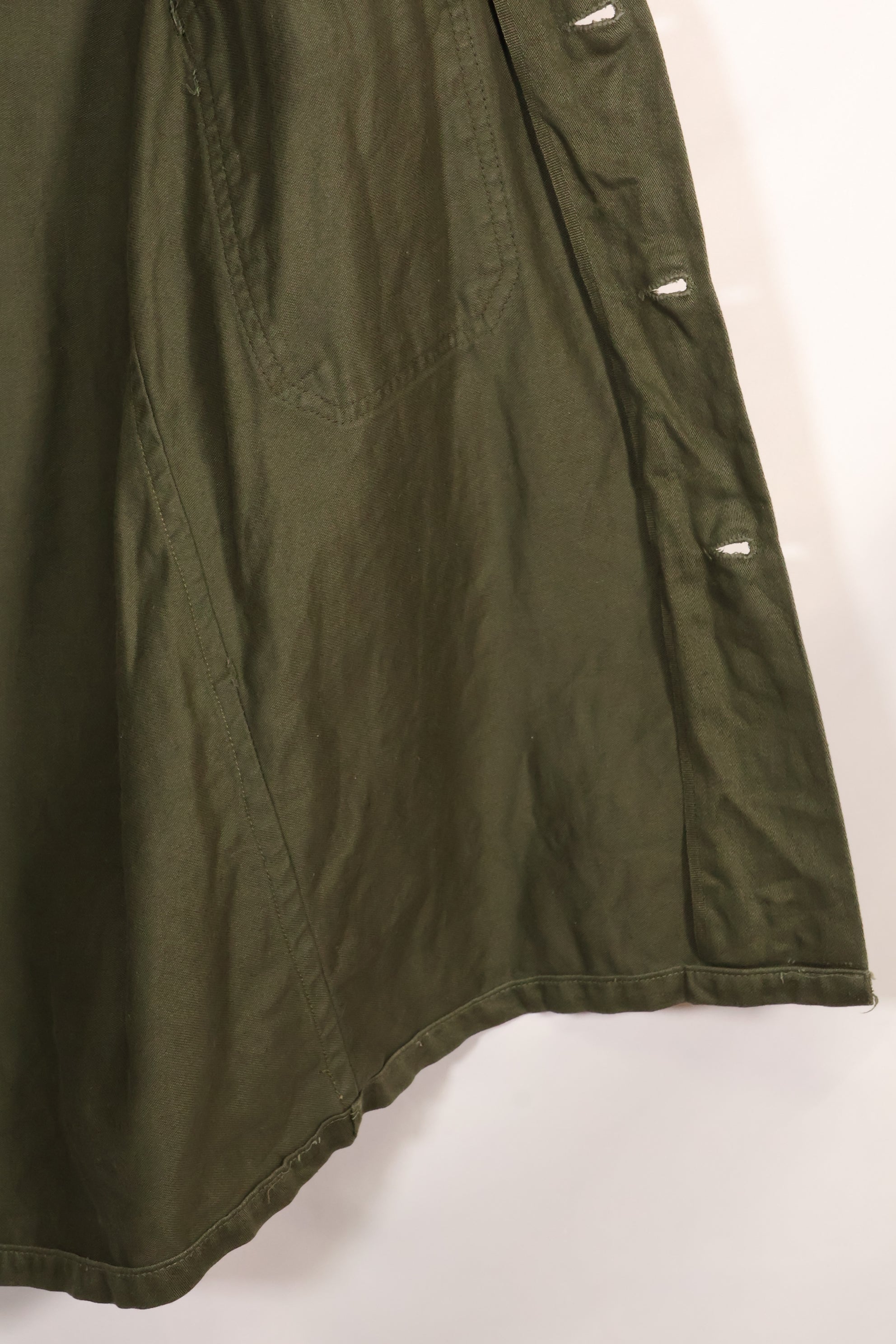 1960年代〜70年代　OG-107 ユーティリティシャツ　陸軍空挺兵士　パッチ初付け　中古品