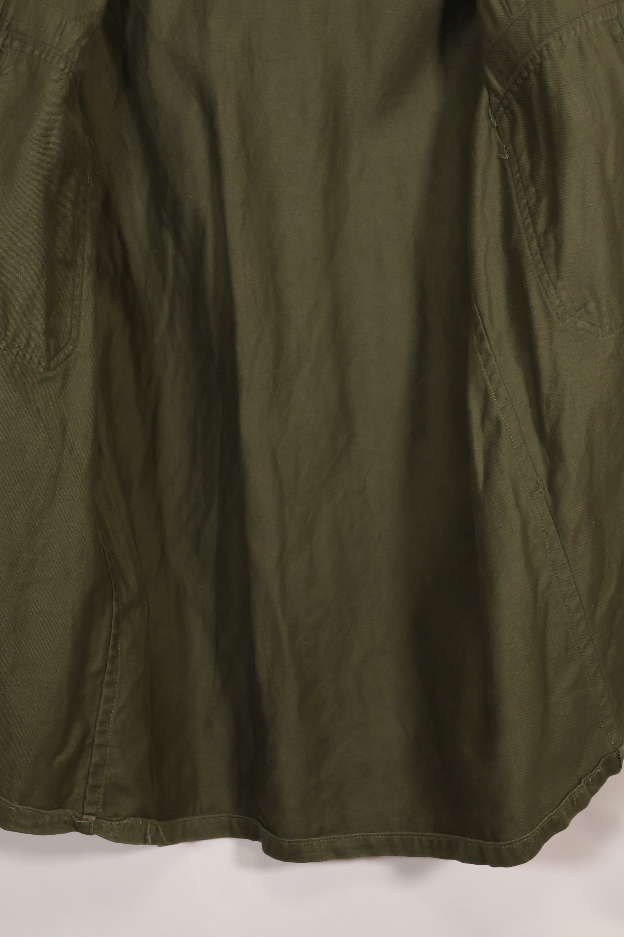 1960年代〜70年代　OG-107 ユーティリティシャツ　陸軍空挺兵士　パッチ初付け　中古品