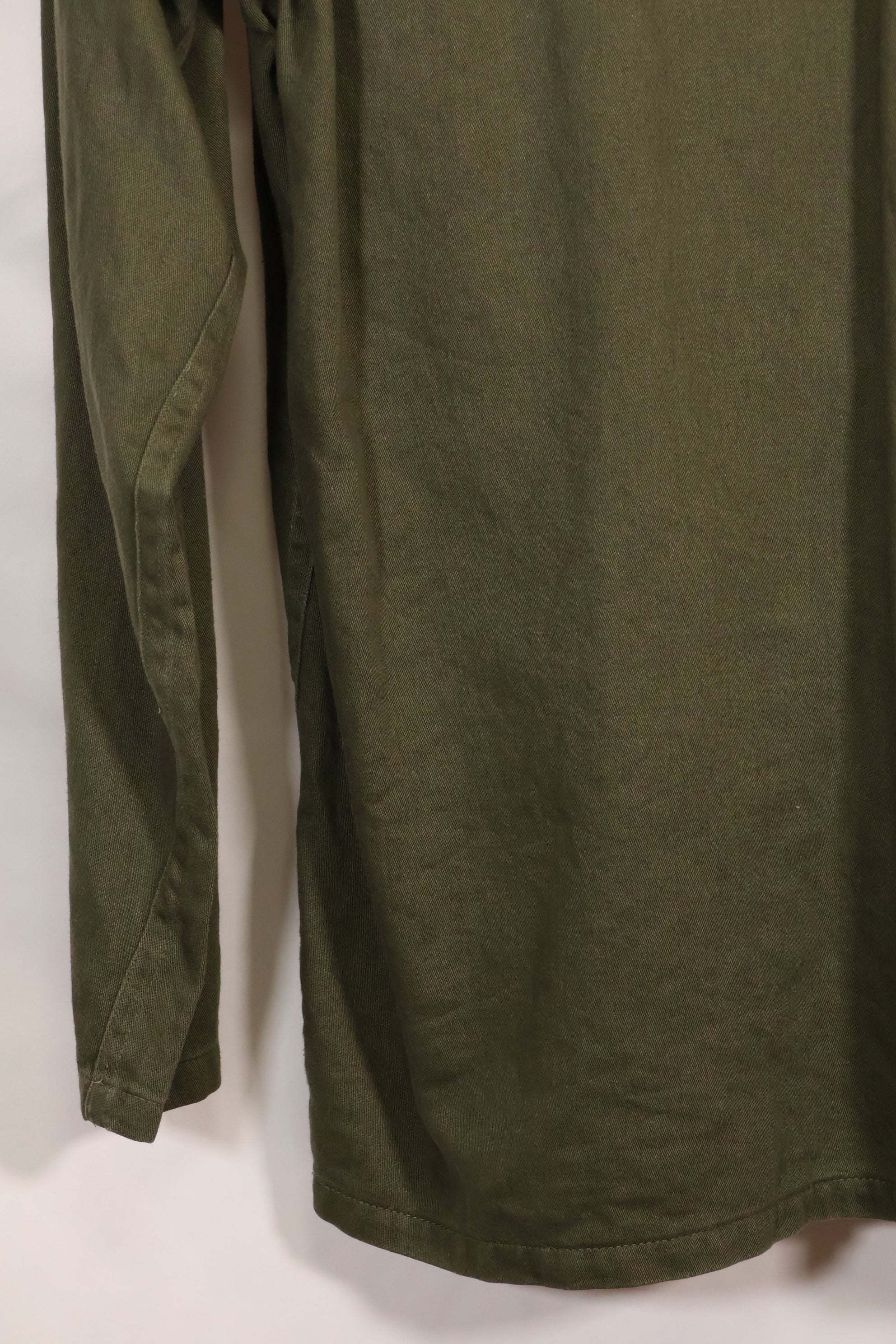 1960年代〜70年代　OG-107 ユーティリティシャツ　陸軍空挺兵士　パッチ初付け　中古品