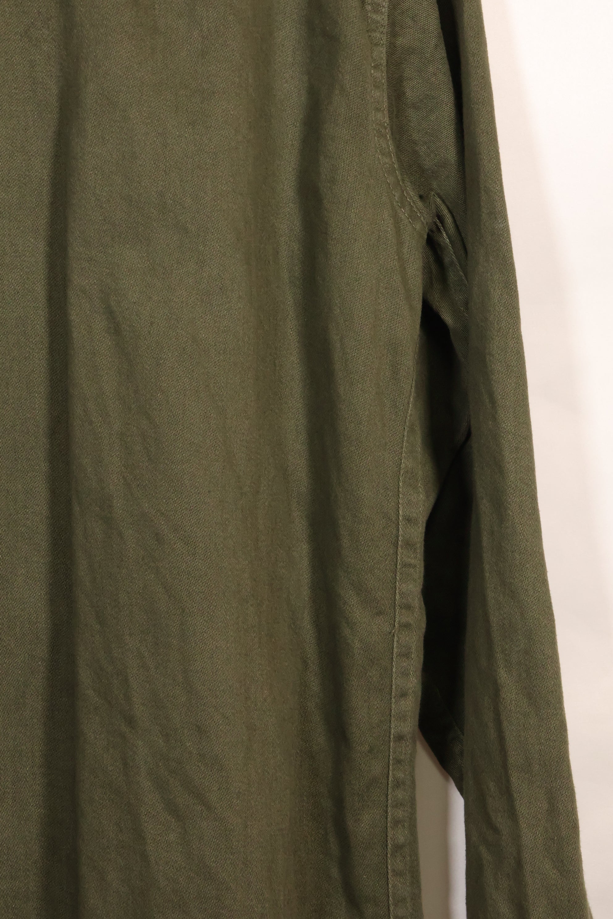 1960年代〜70年代　OG-107 ユーティリティシャツ　陸軍空挺兵士　パッチ初付け　中古品