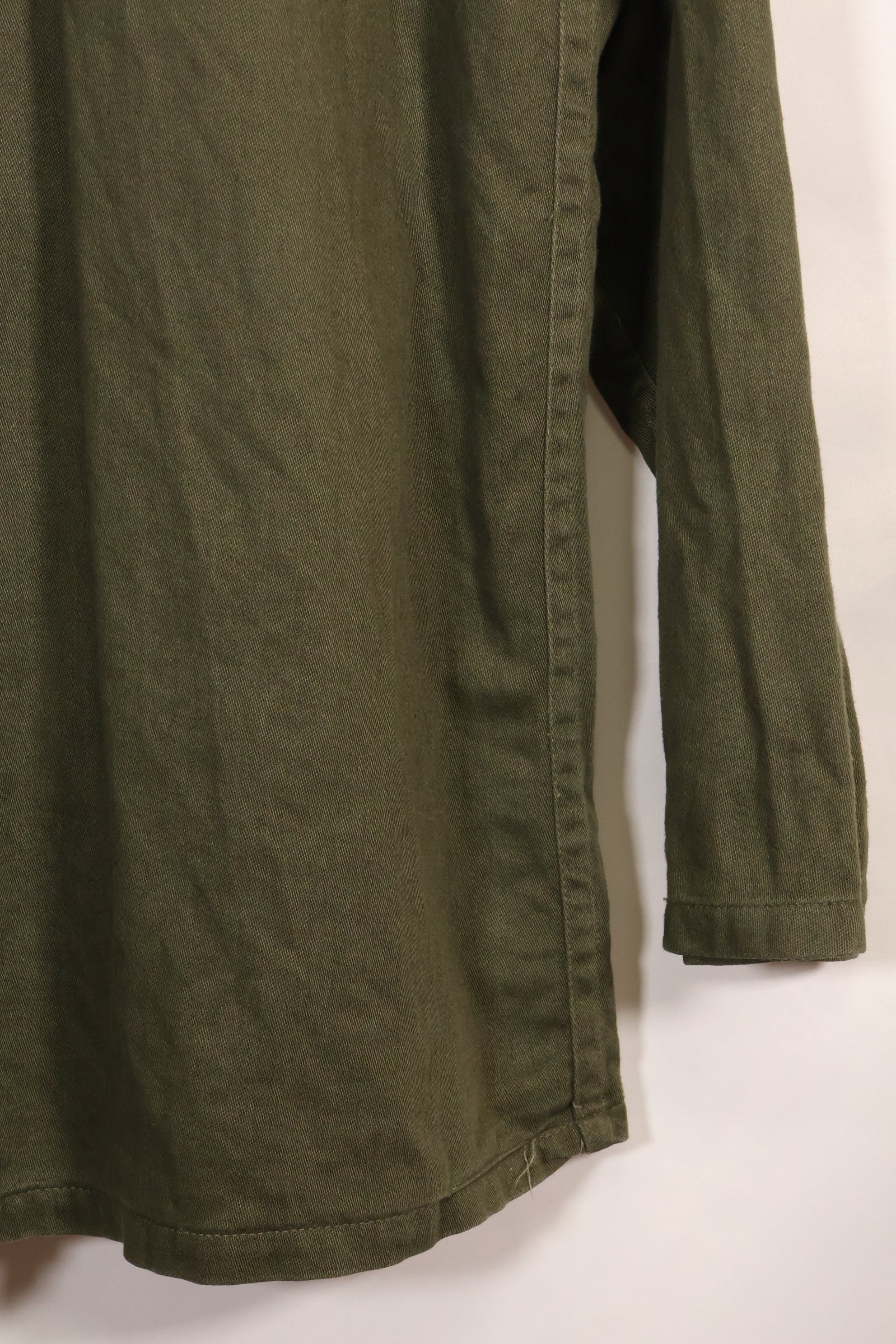 1960年代〜70年代　OG-107 ユーティリティシャツ　陸軍空挺兵士　パッチ初付け　中古品