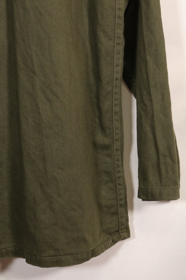 1960年代〜70年代　OG-107 ユーティリティシャツ　陸軍空挺兵士　パッチ初付け　中古品