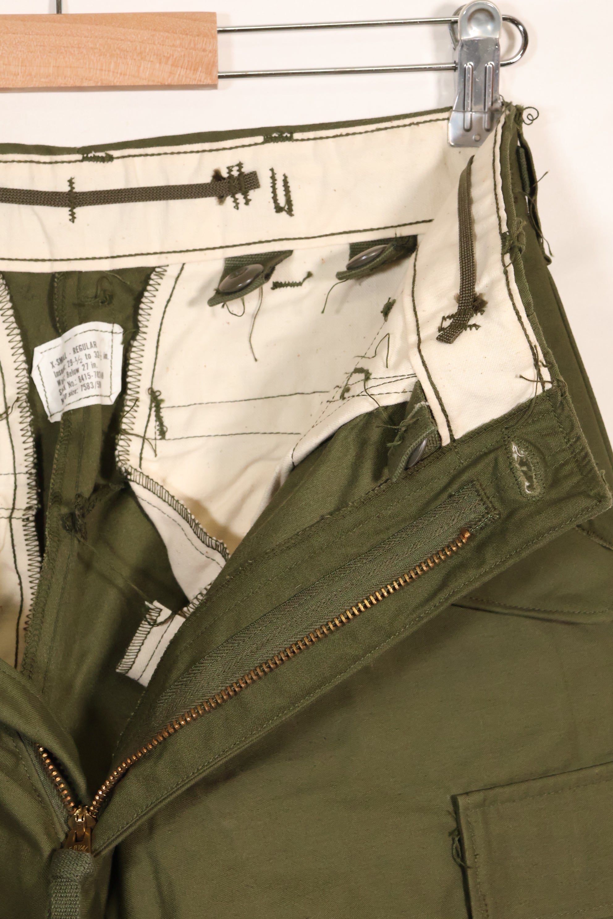 1974年製　X-S-R　デッドストック　M65 フィールドパンツ　未使用品