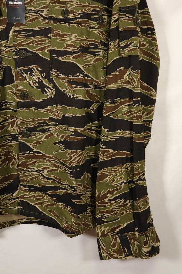 2024 US-XXL MILITARIA 1911 Early Gold Tiger US Cut Shirt Sample Used