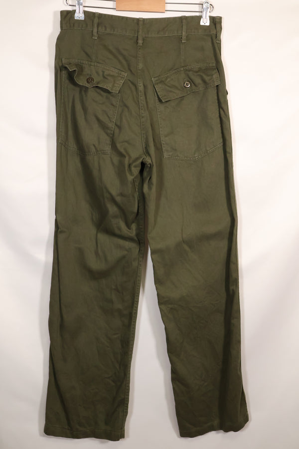 1960年代前半　OG-107 ユーティリティーパンツ　ベイカーパンツ　ジッパーフライ　中古品