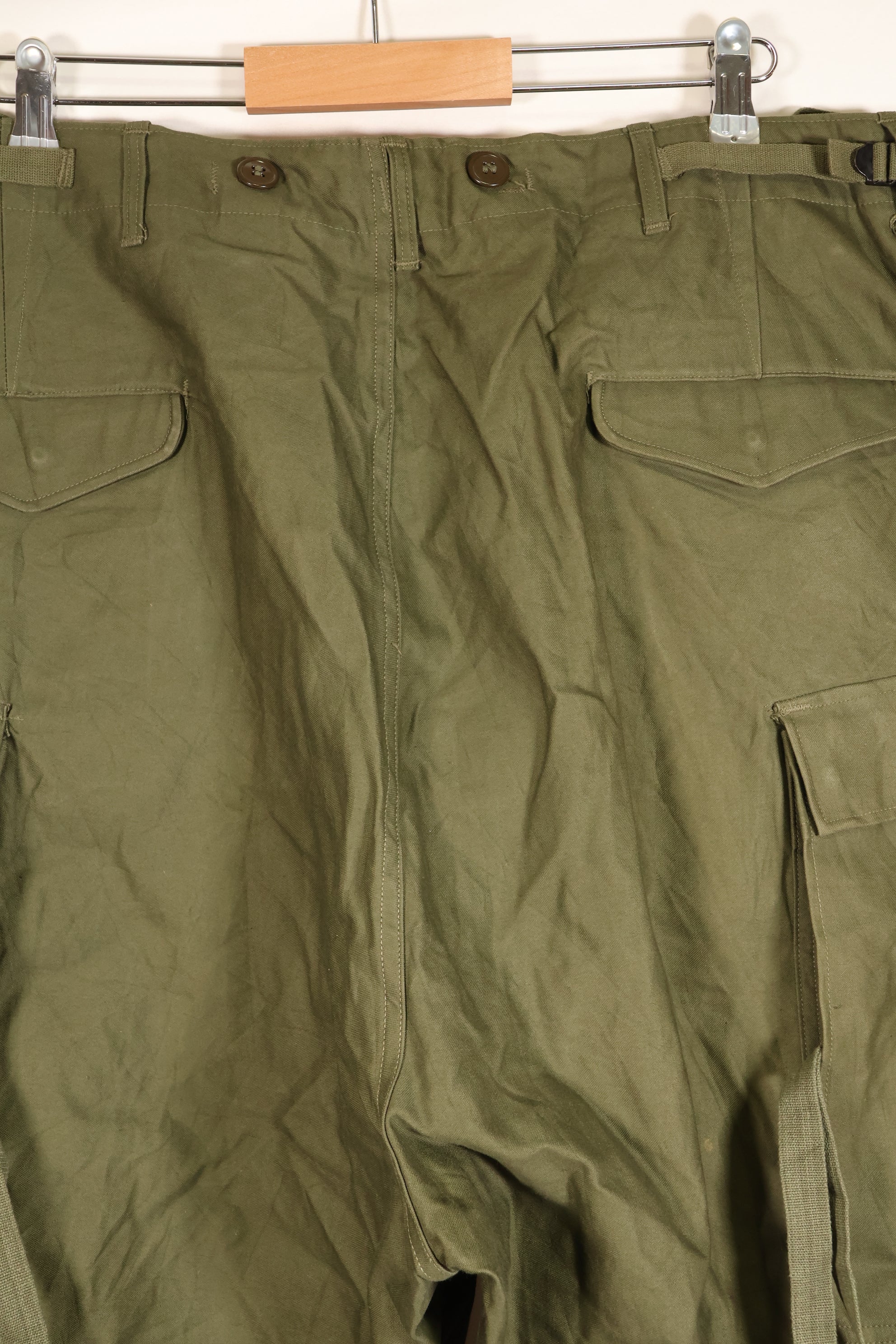 1951年契約　L-R　アメリカ軍　M51　フィールドパンツ　カーゴパンツ　状態良い　中古品