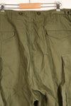 1951年契約　L-R　アメリカ軍　M51　フィールドパンツ　カーゴパンツ　状態良い　中古品
