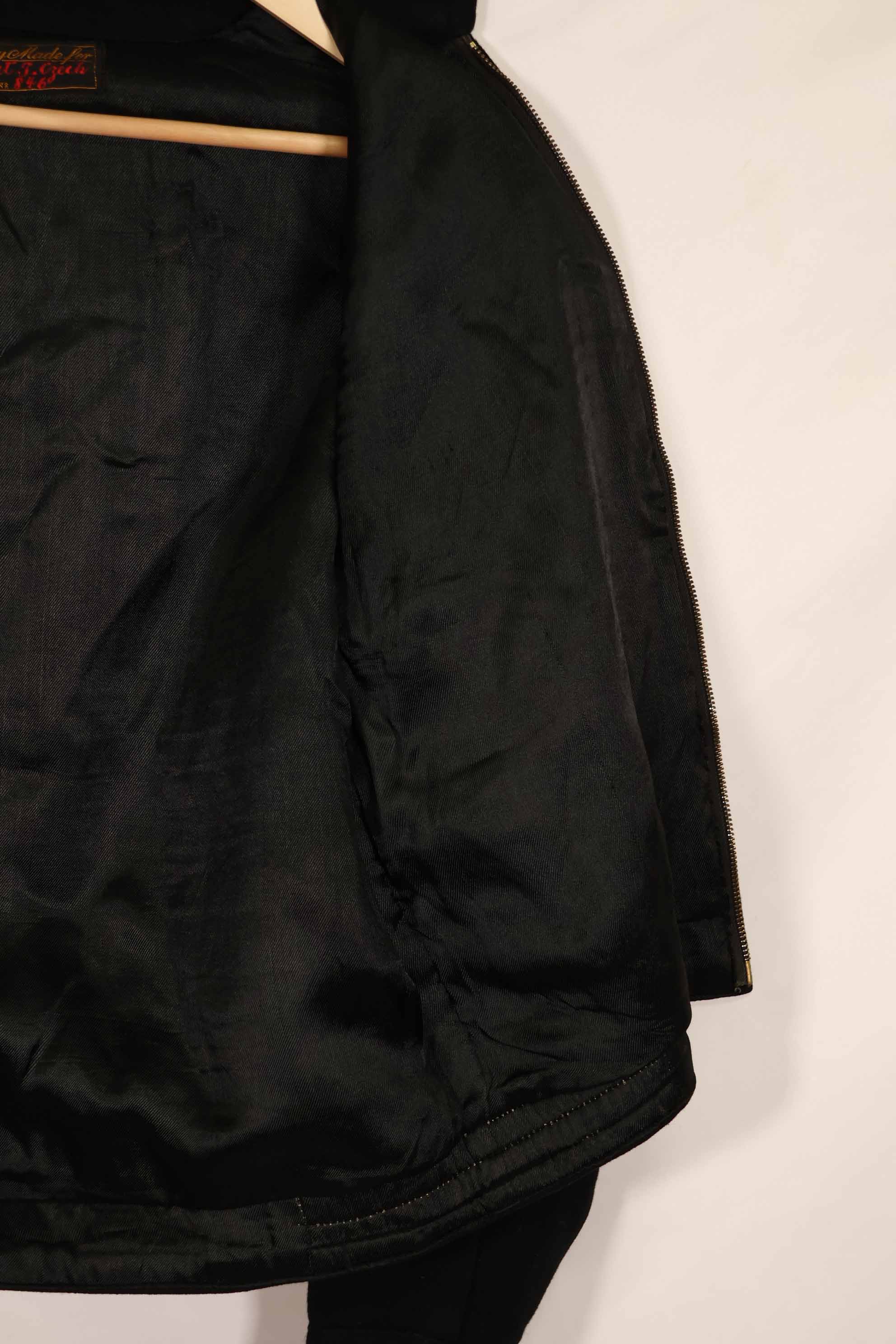 実物　1971-1972 アメリカ海軍　ツアージャケット　USS INCHON　中古品