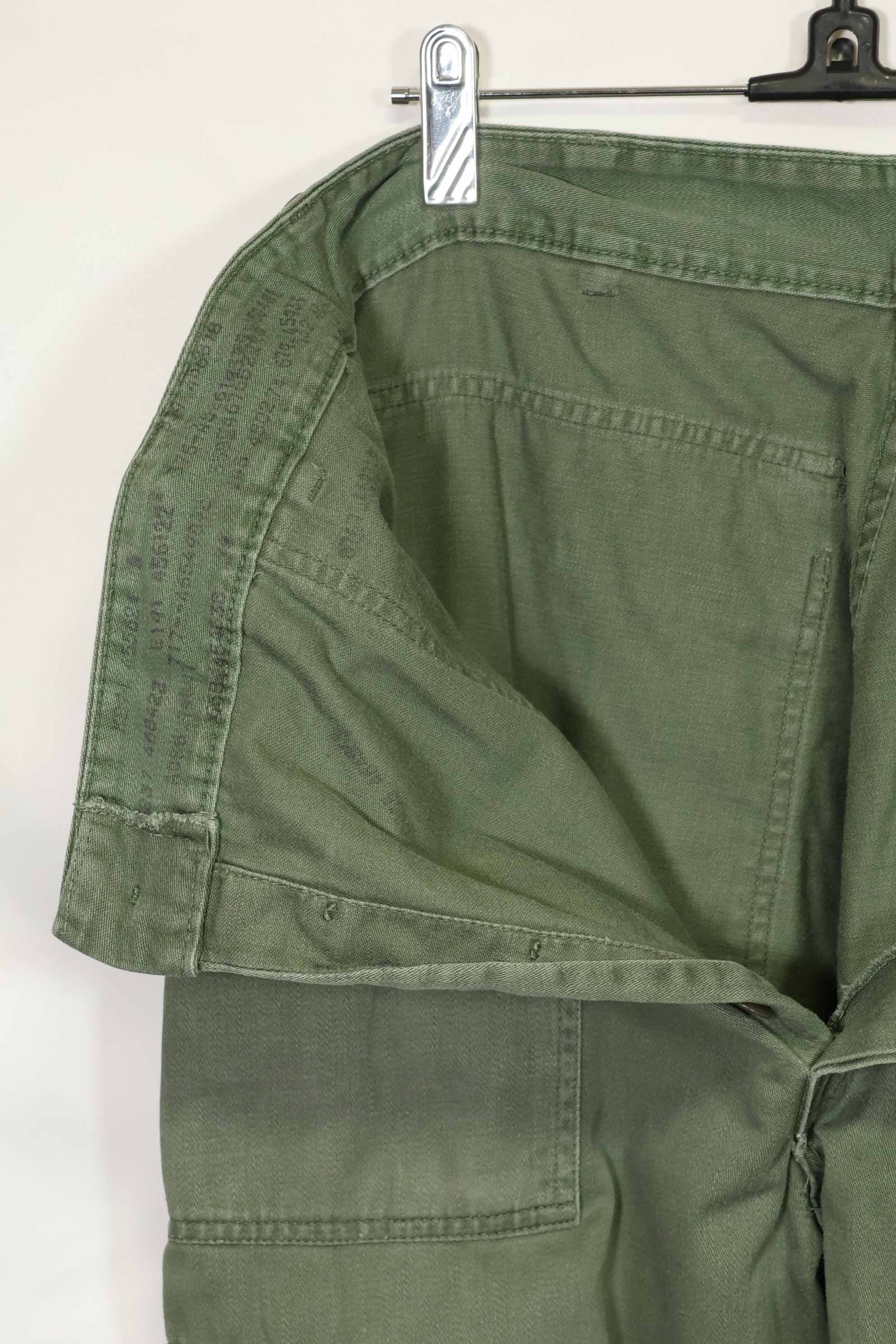 1960年代前半　OG-107 ユーティリティユニフォーム　ベイカーパンツ　改造品　第82空挺師団　A