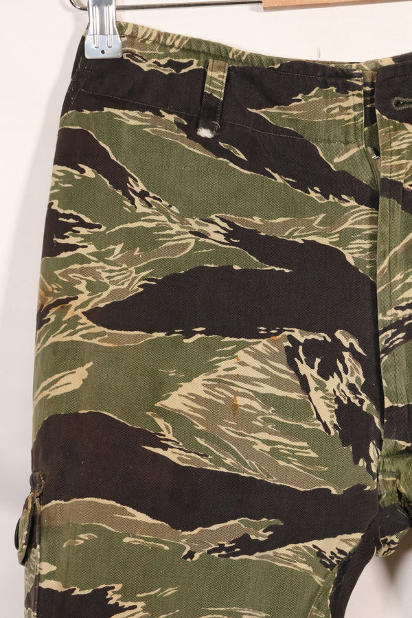 1960年代中頃　沖縄タイガーパターン　USカット改造　タイガーストライプパンツ　中古品