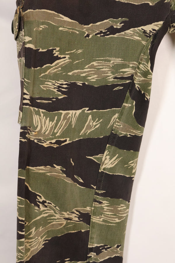 1960年代中頃　沖縄タイガーパターン　USカット改造　タイガーストライプパンツ　中古品