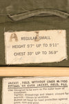 1950年代前半　S-R　アメリカ軍　M-1950　フィールドジャケット　ライナーなし　中古品