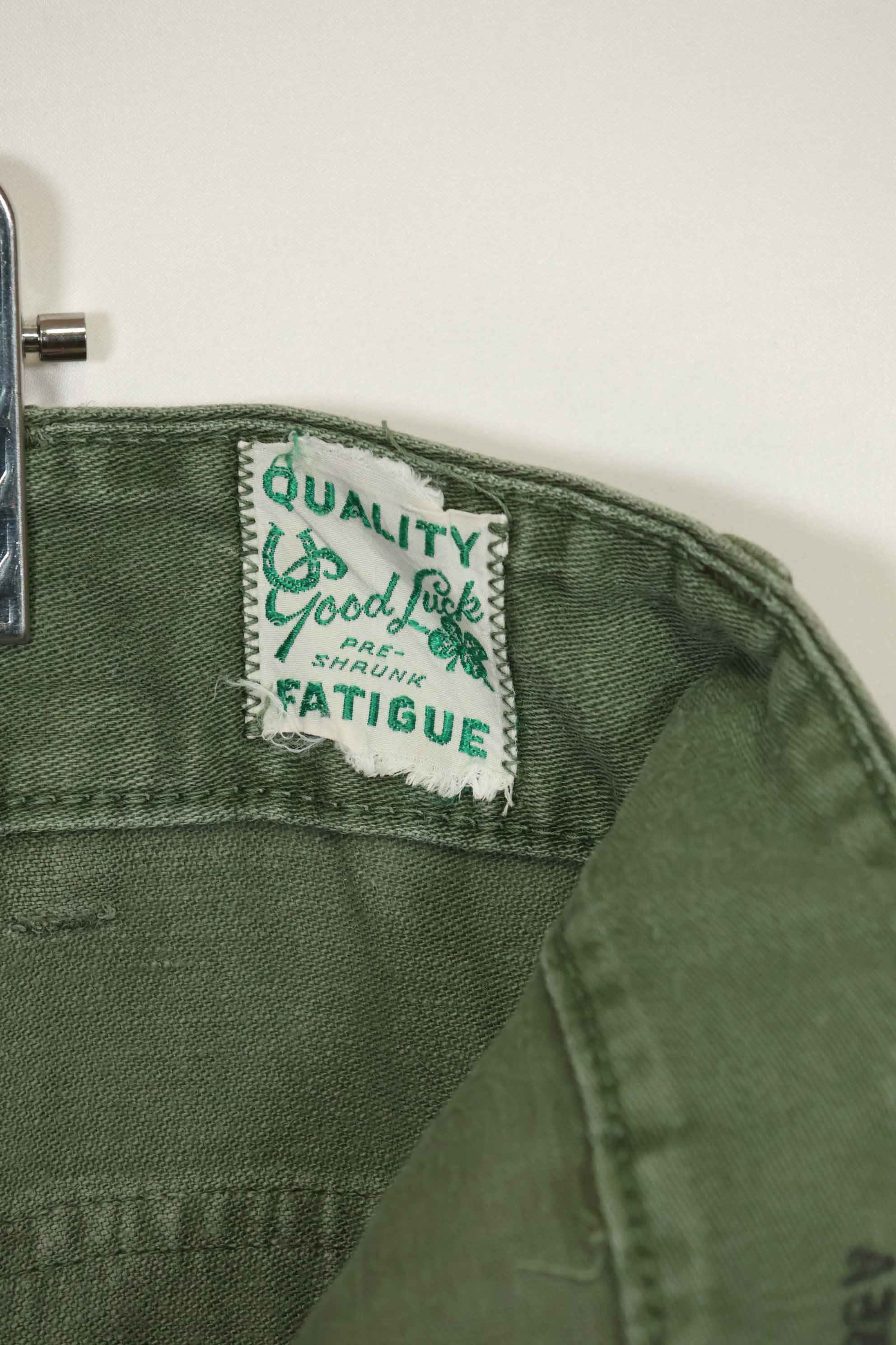 1960年代前半　OG-107 ユーティリティユニフォーム　ベイカーパンツ　改造品　第82空挺師団　A