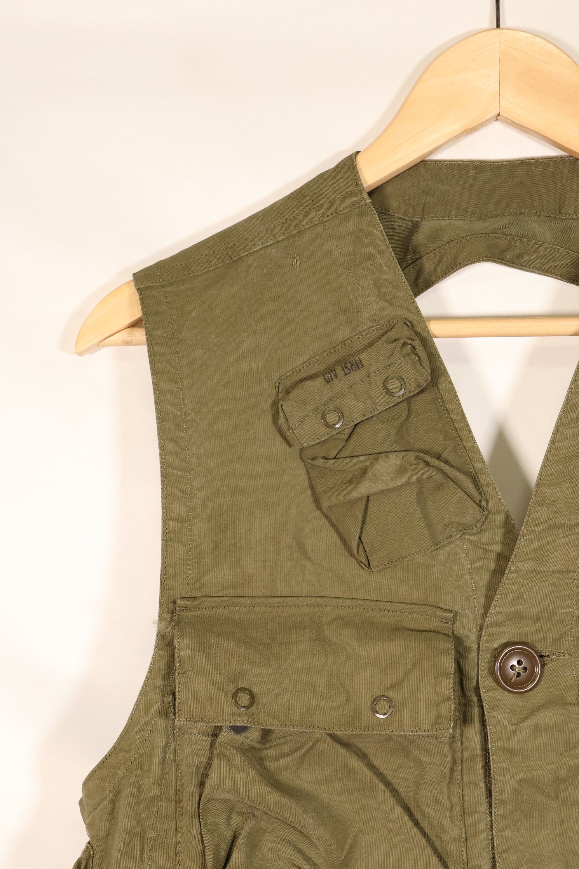 1940年代　アメリカ陸軍航空隊　USAAF　C-1　サバイバルベスト　フリーサイズ　中古品